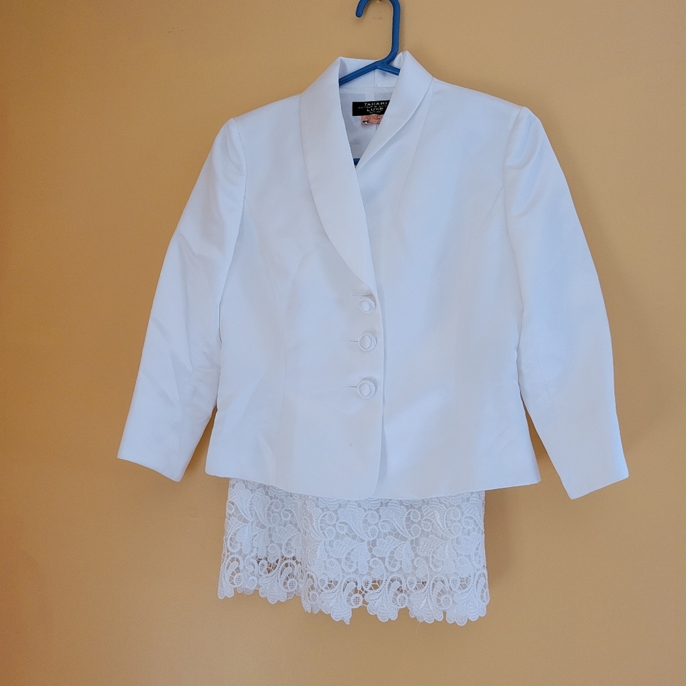 White Skirt Suit